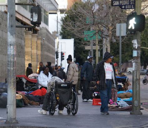 L. A. puts $100 million into disappearing the homeless, gentrifying Skid Row. Politics in the Zeros