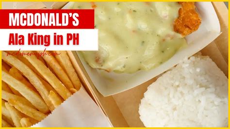 Ala King McDo Philippines Price and Review