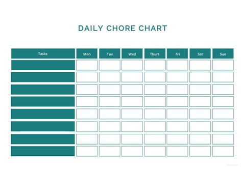 Free Printable Chart Templates | Master Template