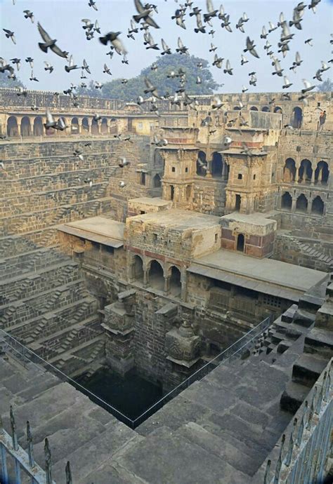 Chand Baori in Jaipur, Rajasthan, India, is an amazing architectural feat. Built almost 1,000 ...