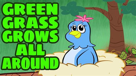 Green Grass Grows All Around - Children's Song with Lyrics - Kids Songs by The Learning Station ...