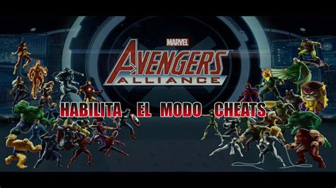 [Marvel Avengers Alliance] Como activar el modo Cheats! - YouTube