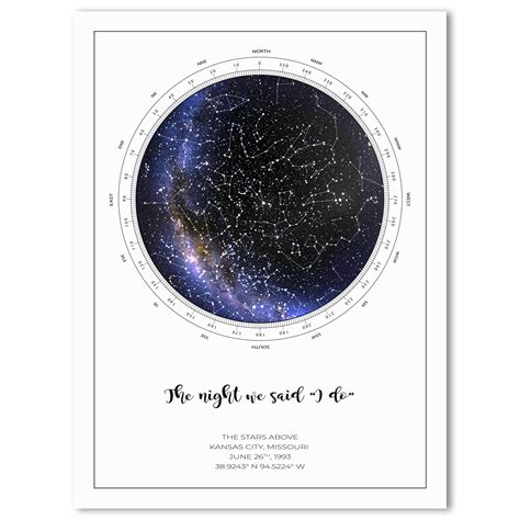 Buy Custom Star , Realistic Night Sky , Personalized Star , Constellation , Personalized Gift ...