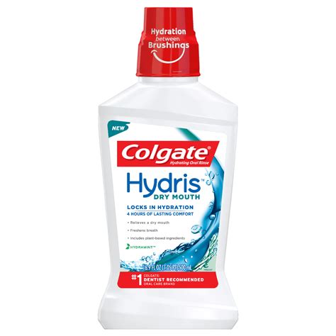 Colgate Hydris Dry Mouth Mouthwash, Mint - 500mL - Walmart.com