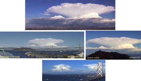 West Coast Wind Blog: Rare Bay Area convective clouds - Blog ...