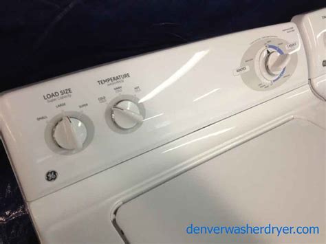 Large Images for GE Washer/Dryer, recent models - #865