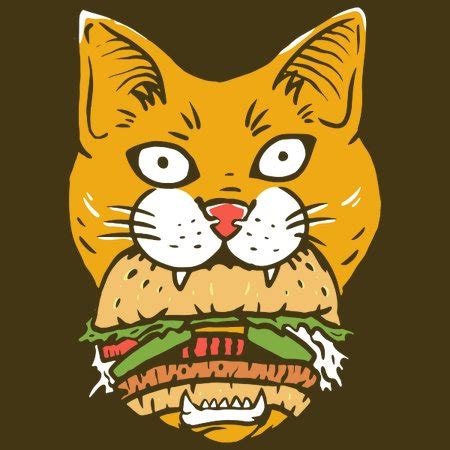 Burger Cat - NeatoShop