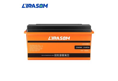 24V 200Ah LiFePO4 Battery, 24v 200ah Lithium Ion Battery Price | Lyrasom