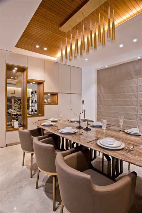 27 Chic Contemporary Dining Room Decor Ideas - DigsDigs