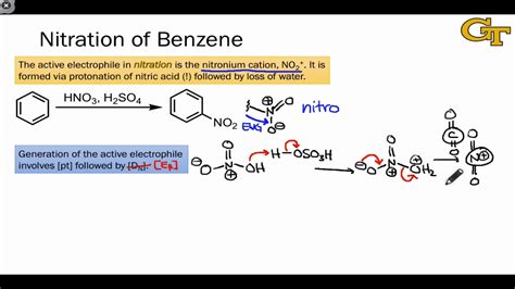 35.03 Nitration of Benzene - YouTube