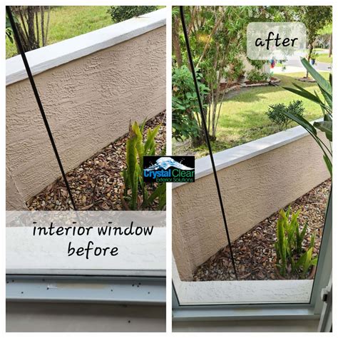 Window Cleaning - Crystal Clear Exterior Solutions