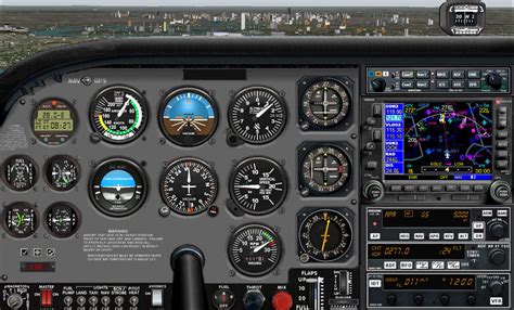 Cessna 172 Instrument Panel Diagram