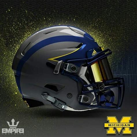 Michigan Wolverines | Michigan football helmet, Football helmets, Cool ...