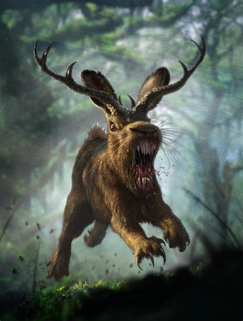 Jackalope by mickehill on DeviantArt