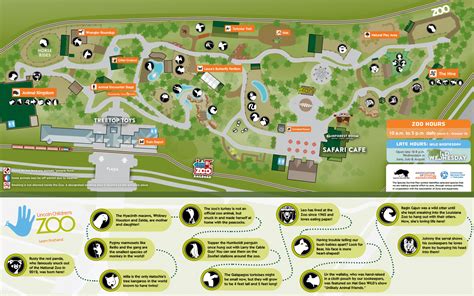 Lincoln Children's Zoo Map and Brochure (2024 - 2016) | ThemeParkBrochures.net