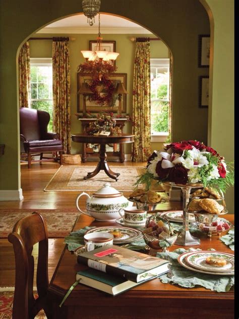 Jane Austen Holiday Tea. What a wonderful idea! | English decor, Afternoon tea, English country ...