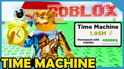 Buying the Max Power Time Machine in Roblox Building Simulator - YouTube