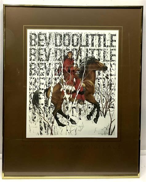 Lot - Bev Doolittle “The Art Of Camouflage” Signed Print