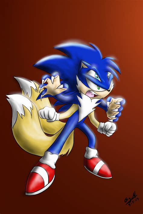 Sonic-Shadow Fusion Sketch by ihearrrtme on DeviantArt