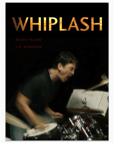 Whiplash alternate movie poster concept on Behance