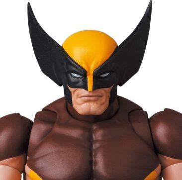 Marvel Comics - MAFEX Wolverine Brown Costume Version by Medicom Toys ...