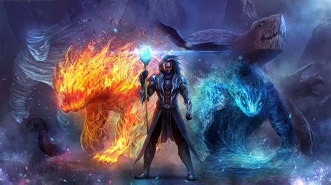 Wallpaper ID: 529180 / sorcerer, mage, magician, fantasy, wizard, Magic ...