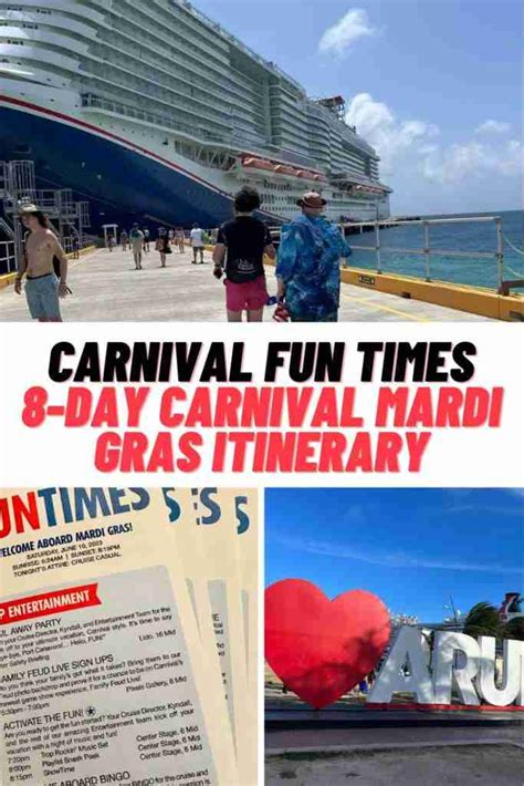 Carnival Mardi Gras Itinerary 2023: Fun Times 8 Day Southern Caribbean ...