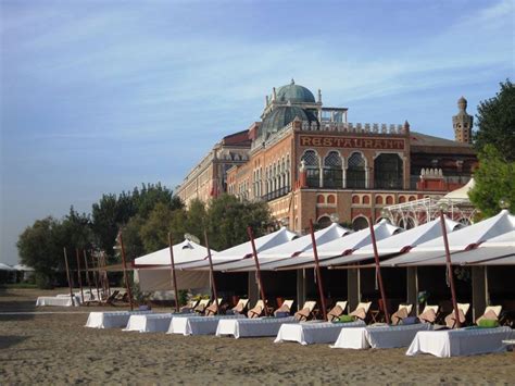 Hotel Excelsior - Venice Lido Resort | The beach & swimming pool | Venice hotels, Venice lido ...