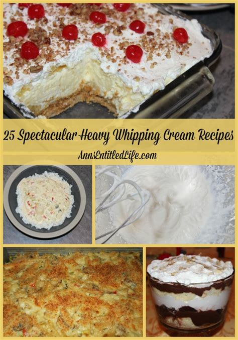 30 Best Desserts with Heavy Cream - Best Recipes Ideas and Collections