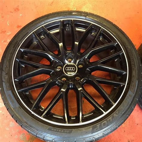 Audi A5 19'' Genuine Audi A5 Black Edition Wheels - AudiWorld Forums