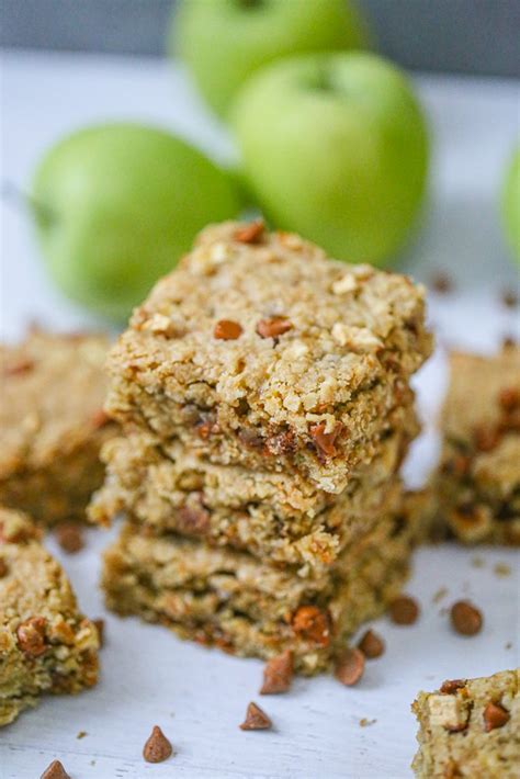 Cinnamon Apple Oatmeal Bars - Simple Real Home Cooking