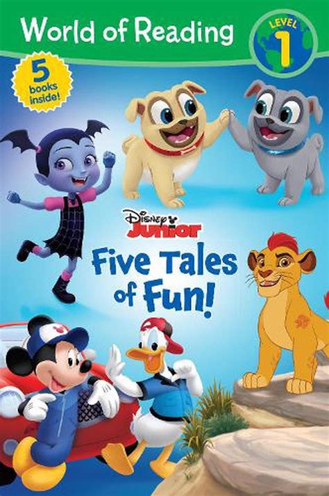 World of Reading Disney Junior Five Tale by Disney Book Group ...