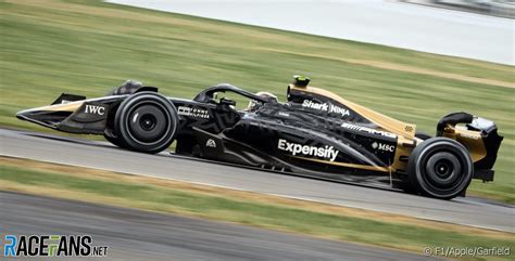 'APX GP' team car for Brad Pitt movie production appears at Silverstone ...