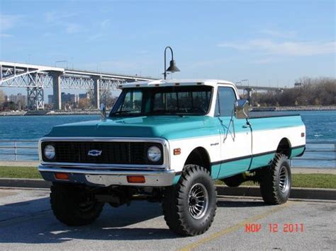 Buy used 72 chevy pickup 1 ton 4x4 frame off restoration in Fort Gratiot, Michigan, United States