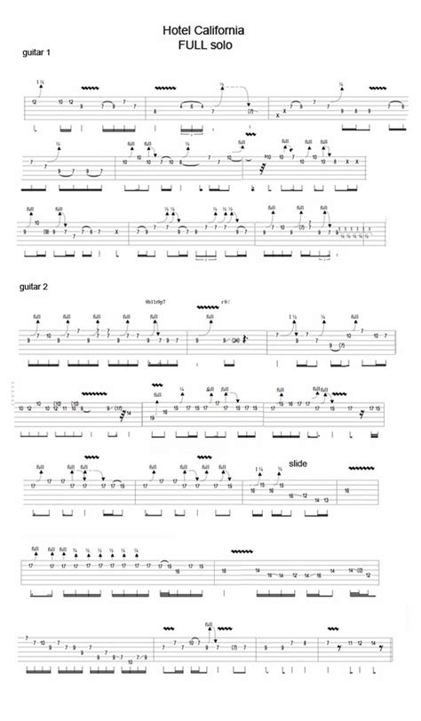 Hotel California Guitar Chords Easy