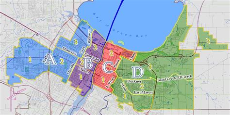 Green Bay Crime Reports: Green Bay Community Policing Districts