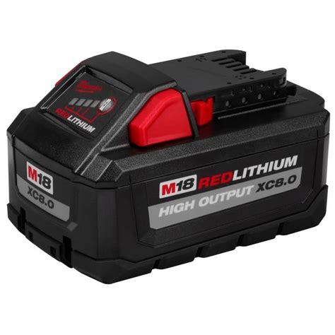 Milwaukee M18 REDLITHIUM High Output XC8.0 Battery by Milwaukee at Fleet Farm