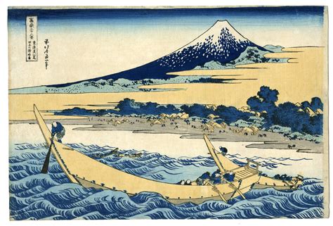 Hokusai - Thirty-Six Views of Mt Fuji, Tokaido Ejiri Tago-no-ura ...