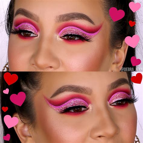 Valentines Day Makeup Looks: Wear Your Heart On Your Face - Debra Jenn