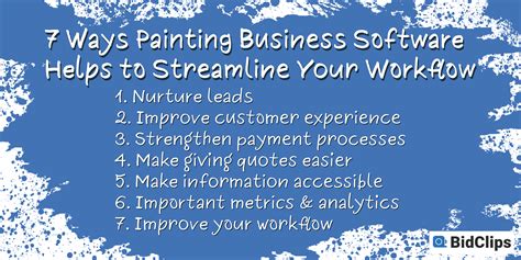 7 Ways Painting Business Software Helps to Streamline Your Workflow