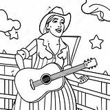 Country Music Coloring Pages  ColoringWallpaperscom sketch template