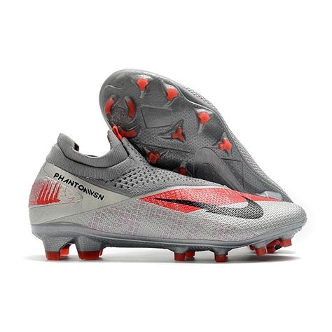 Nike Phantom VSN 2 Elite DF FG Cleats -Bomber Grey Black