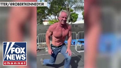 RFK Jr. takes jab at Biden's 'fitness' in shirtless video - The Global ...