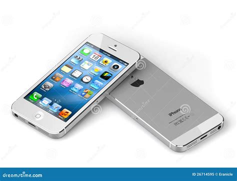 New apple iphone 5 white editorial image. Illustration of multitasking ...