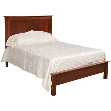 Daniel's Amish Manchester Solid Wood Twin Bed with Low Footboard ...