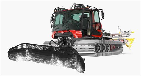 3D pistenbully 100 snowcat snow - TurboSquid 1398849