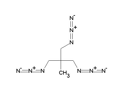 1,3-diazido-2-(azidomethyl)-2-methylpropane - C5H9N9, density, melting ...