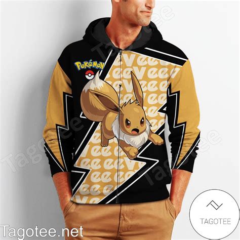 Eevee Costume Pokemon Jacket, Hoodie, Sweater, T-shirt - Tagotee