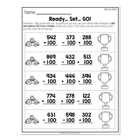 Mental Maths Worksheets