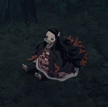 Sitting Smol Nezuko | Nezuko | Know Your Meme